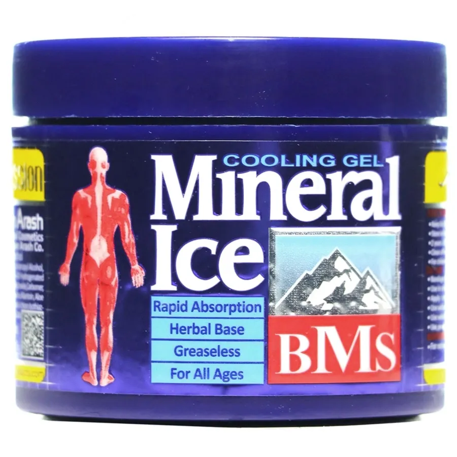 ژل خنک کننده ضد درد مینرال آیس کاسه ای BMS Mineral Ice