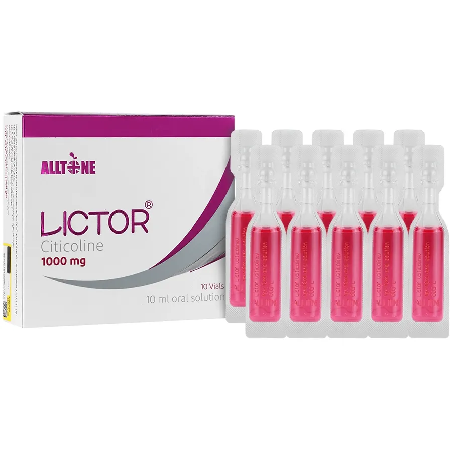 ویال خوراکی لیکتور سیتی کولین 1000 آلتون Alltone Lictor Citicoline