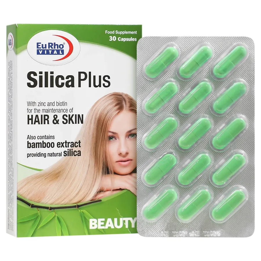 کپسول سیلیکا پلاس یوروویتال EuRho Vital Silica Plus