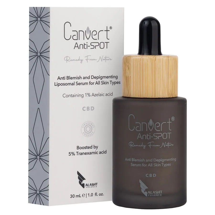 سرم ضد لک و روشن‌کننده کنورت Canvert Anti-Spot 